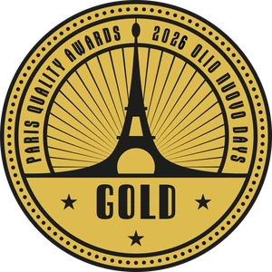 Selo Medalha de Ouro Paris Quality Awards Olio Nuovo Days 2026